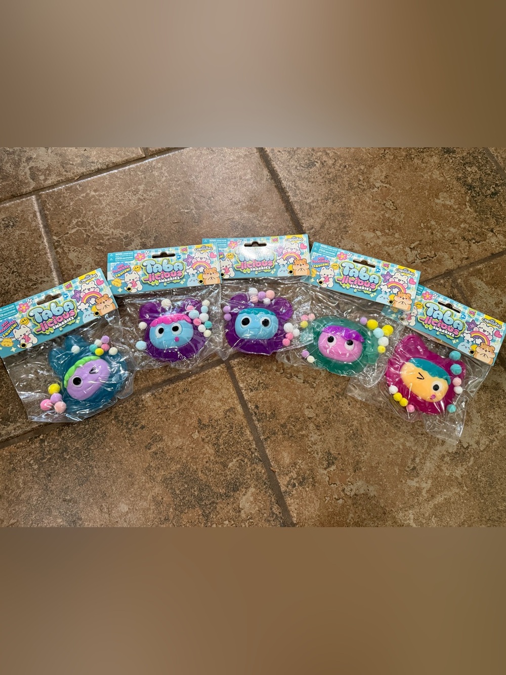 Taba-Licious Squishy Snarkies Set of 5